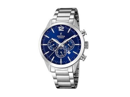 Zegarek Męski Festina F20343/7 Srebrzysty