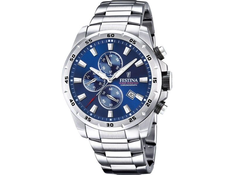 Zegarek Męski Festina F20463/2 Srebrzysty