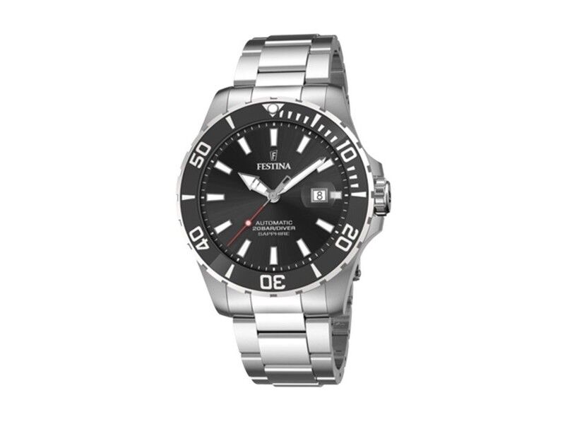 Zegarek Męski Festina F20531/4 Czarny Srebrzysty