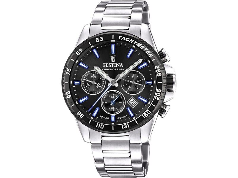 Zegarek Męski Festina F20560/5 Czarny Srebrzysty