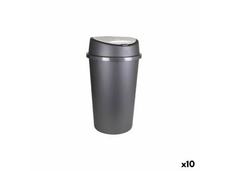 Kosz na śmieci Tontarelli Bingo Grafit 45 L (10 Sztuk)