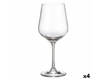 Zestaw kieliszków do wina Bohemia Crystal Sira 580 ml 6 Części (4 Sztuk)