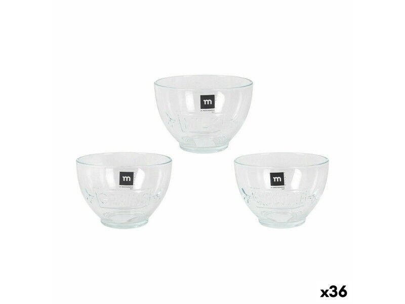 Miska do Sałatki La Mediterránea Megan 680 ml 13 x 13 x 9 cm 13 x 9 cm (36 Sztuk)