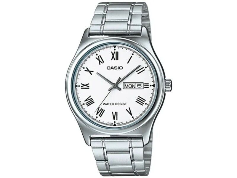 Zegarek Męski Casio EASY READER Srebrzysty (Ø 38 mm)
