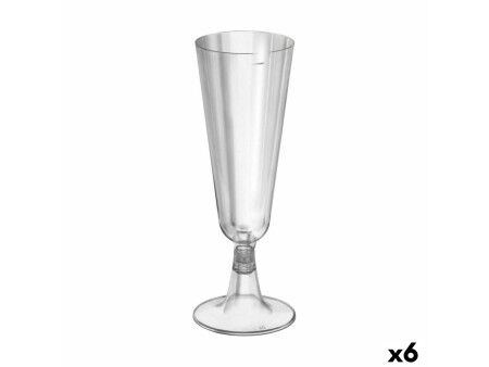 Zestaw kieliszków wielokrotnego użytku Algon Kopanie 50 Części 150 ml (6 Sztuk)