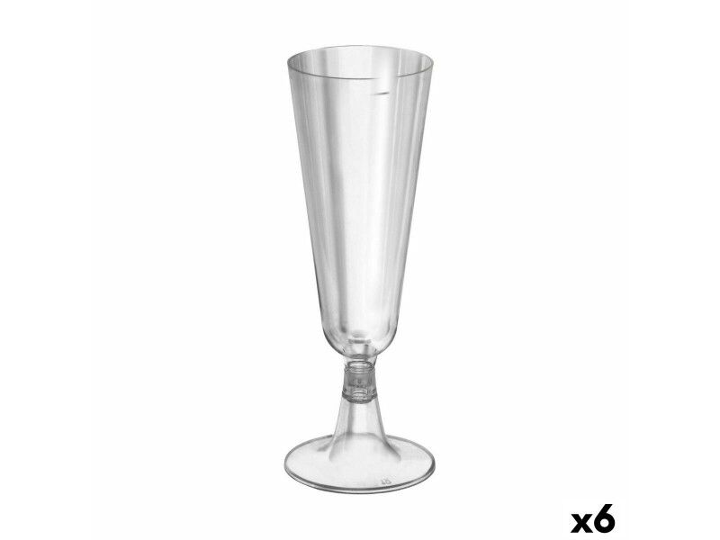 Zestaw kieliszków wielokrotnego użytku Algon Kopanie 50 Części 150 ml (6 Sztuk)