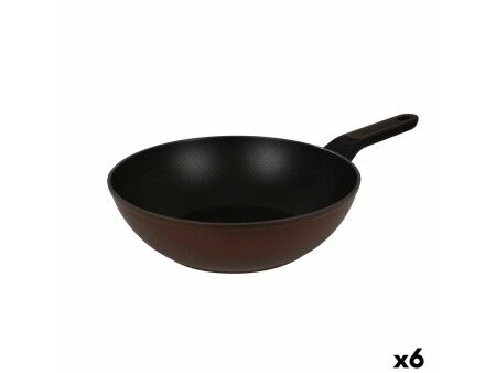 Patelnia Quttin Sahara Kute aluminium Brązowy 44 x 25 x 8 cm (6 Sztuk)