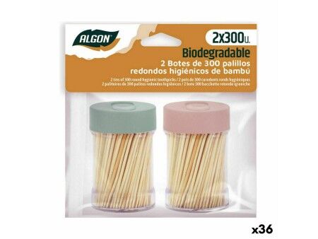 Wykałaczki Algon Set 600 Części (36 Sztuk)