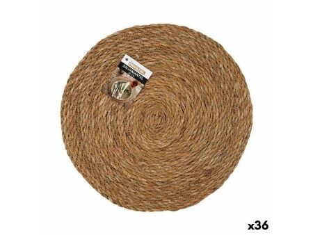 Podkładki na stół Privilege Wodorosty Brązowy Ø 30 cm (36 Sztuk)