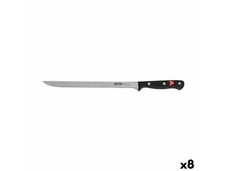 Nóż do Szynki Quttin Sybarite 25 cm (8 Sztuk)