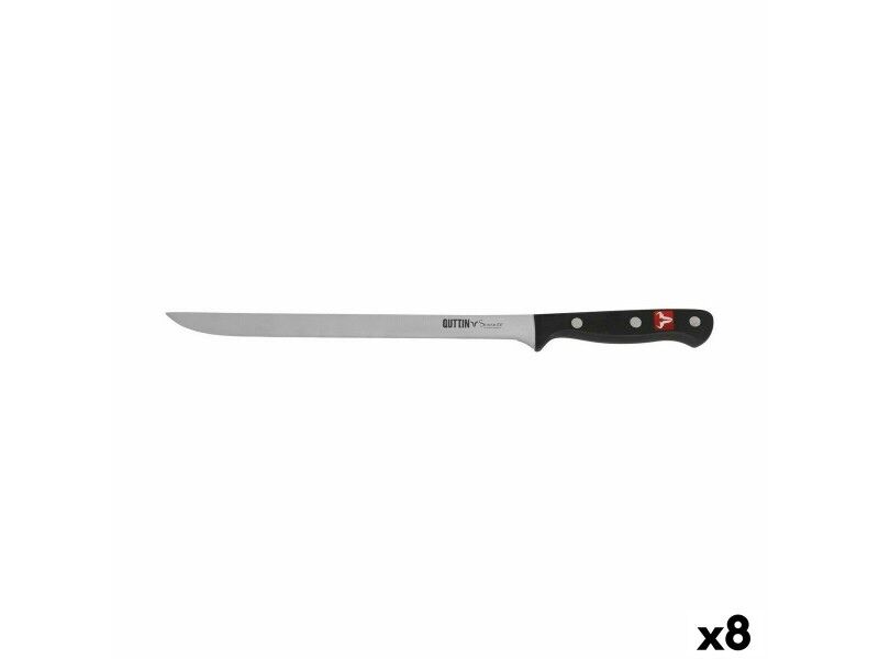Nóż do Szynki Quttin Sybarite 25 cm (8 Sztuk)