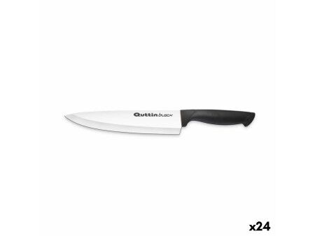 Nóż kuchenny Quttin Black 20 cm (24 Sztuk)