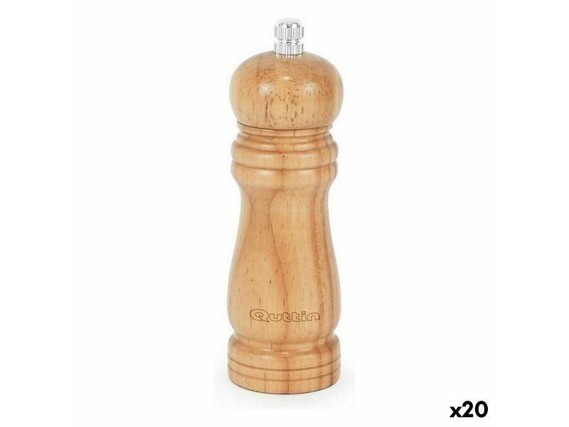 Młynek do pieprzu Quttin Drewno (20 Sztuk)