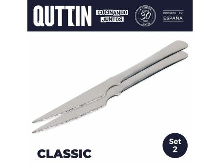 Zestaw noży Quttin Classic 2 Części (12 Sztuk) (2 pcs)