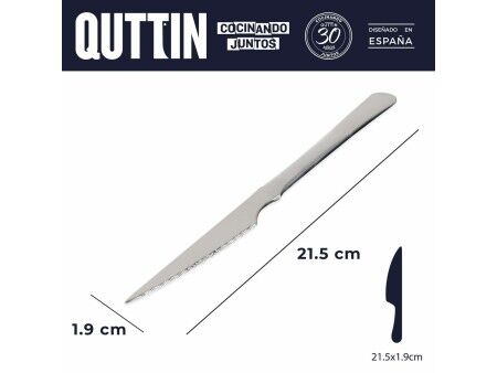Zestaw noży Quttin Classic 2 Części (12 Sztuk) (2 pcs)