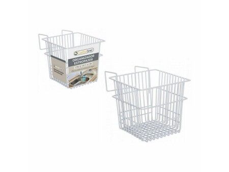 Koszyk wielozadaniowy Confortime 104664 Ociekacz 17 x 12,1 x 13,5 cm (12 Sztuk)