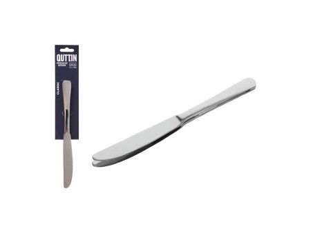 Zestaw noży Quttin Classic Srebrzysty Stal nierdzewna 21,6 x 1,8 cm 2 Części (12 Sztuk)