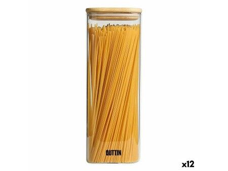Soik Quttin Bambus Kwadratowy 2,15 L 10,2 x 28 cm (12 Sztuk)