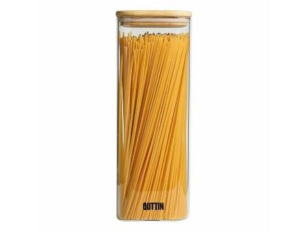 Soik Quttin Bambus Kwadratowy 2,15 L 10,2 x 28 cm (12 Sztuk)