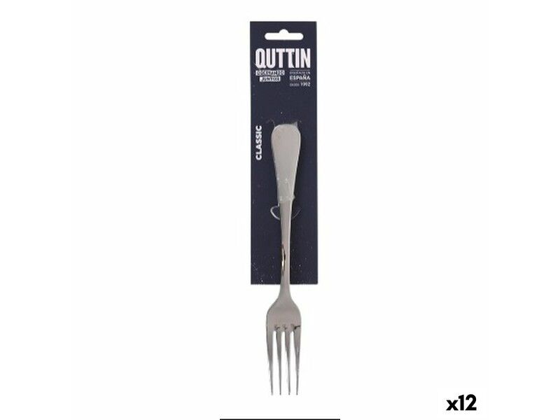 Widelec Quttin Classic 20 x 2,5 cm 2 mm 3 Części (12 Sztuk)