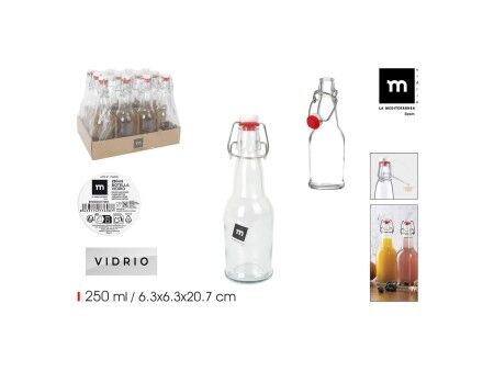 Kryztałowa butelka La Mediterránea 250 ml 0,25 L (24 Sztuk)