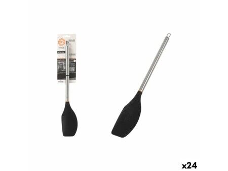 Łopatka kuchenna MasterChef Silikon Stal nierdzewna 34 cm (24 Sztuk)