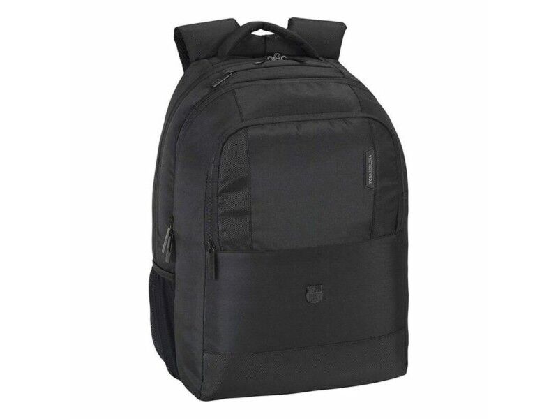 Plecak na Laptopa F.C. Barcelona 15,6'' Czarny 30 x 43 x 16 cm