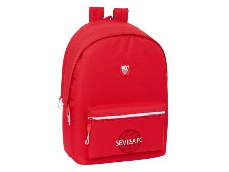 Plecak na laptopa i tableta z wyjściem USB Sevilla Fútbol Club Czerwony 31 x 44 x 18 cm