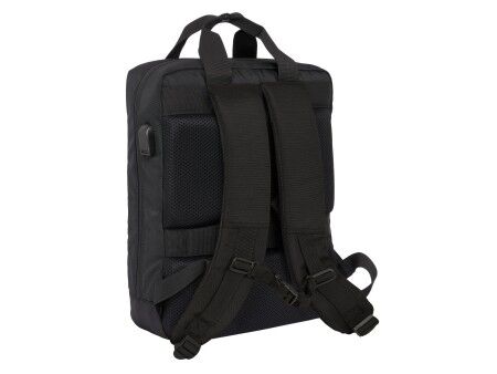 Plecak na Laptopa F.C. Barcelona Premium Czarny 29 x 39 x 11 cm 13,3"