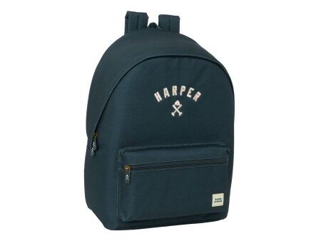 Plecak na Laptopa Harper & Neyer Granatowy 31 x 44 x 18 cm