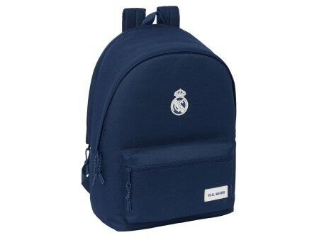 Plecak na Laptopa Real Madrid C.F. Granatowy 31 x 44 x 18 cm