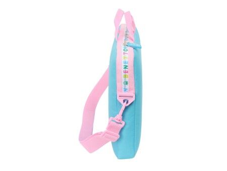 Torba na Laptopa Benetton Unique Różowy Turkusowy 40 x 27 x 4 cm