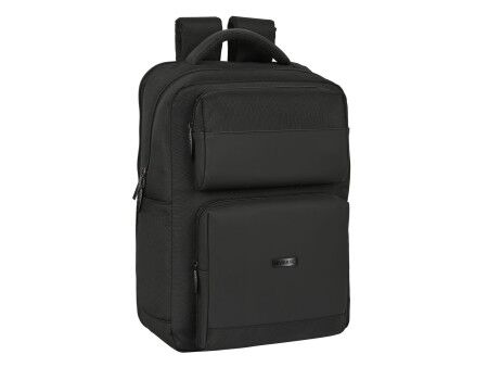 Plecak na Laptopa Sevilla Fútbol Club Premium 15,6'' Czarny (31 x 44 x 13 cm)