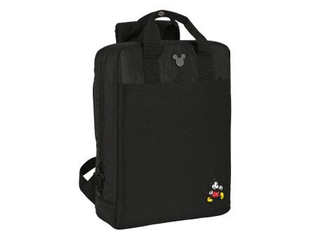 Plecak na Laptopa Mickey Mouse Clubhouse Czarny 29 x 39 x 11 cm