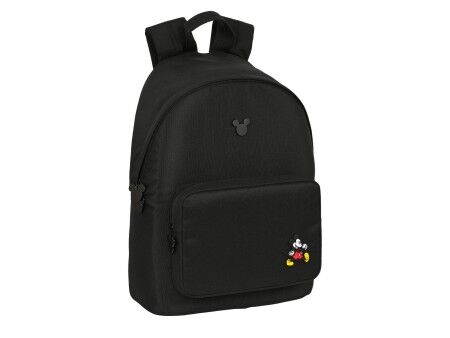 Plecak na Laptopa Mickey Mouse Clubhouse Czarny 31 x 41 x 16 cm