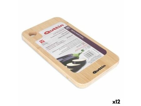 Deska do krojenia Quttin Quttin Bambus 27 x 15 x 1,5 cm (12 Sztuk) (27 x 15 cm)