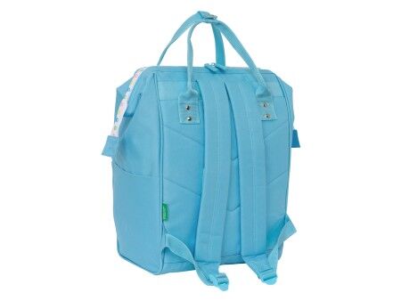 Plecak na Laptopa Benetton Spring Błękitne niebo 27 x 40 x 19 cm