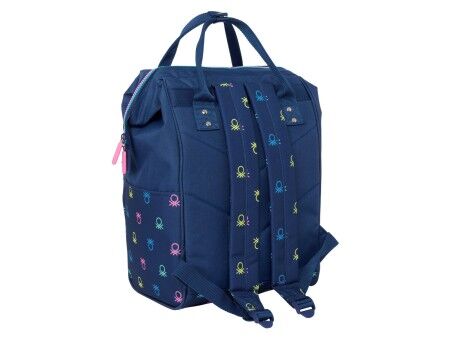 Plecak na Laptopa Benetton Cool Granatowy 27 x 40 x 19 cm