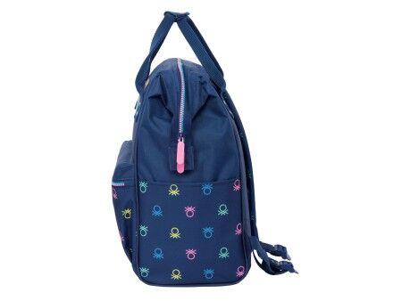 Plecak na Laptopa Benetton Cool Granatowy 27 x 40 x 19 cm