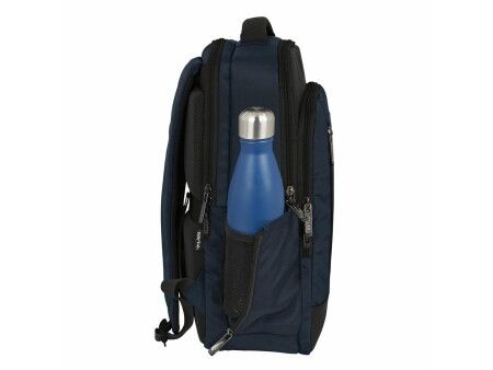 Plecak na laptopa i tableta z wyjściem USB Safta Business Ciemnoniebieski (29 x 44 x 15 cm)