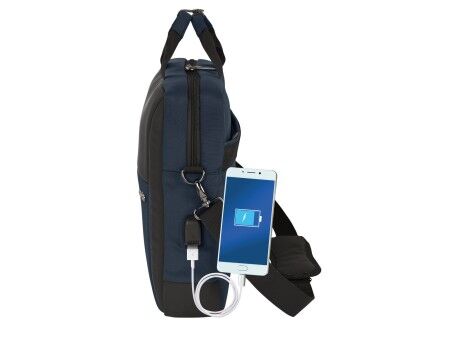 Torba na laptopa i Tablet Safta +tablet+usb safta safta business  Ciemnoniebieski 41 x 33 x 9 cm