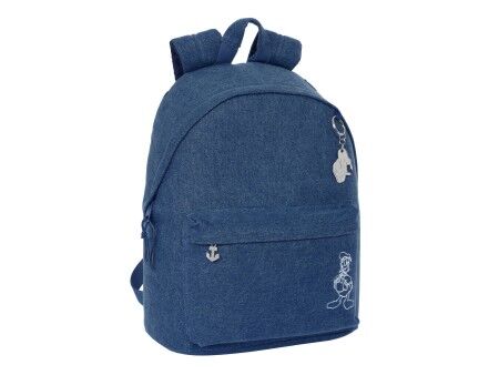 Plecak na Laptopa Donald Denim Niebieski 31 x 41 x 16 cm