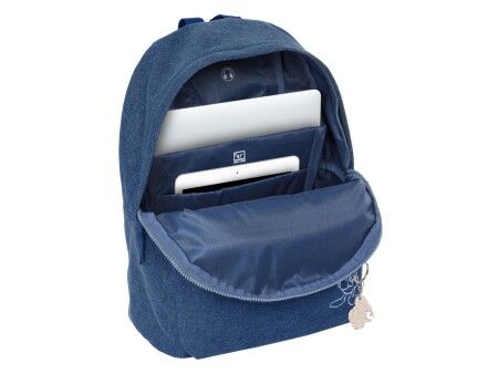 Plecak na Laptopa Donald Denim Niebieski 31 x 41 x 16 cm