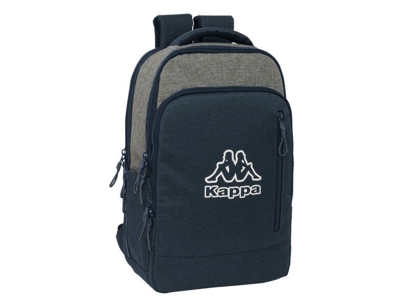 Plecak na Laptopa Kappa Dark Navi Szary Granatowy 29 x 44 x 15 cm