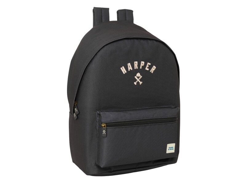 Plecak na Laptopa Harper & Neyer +usb harper & neyer Czarny 31 x 44 x 18 cm