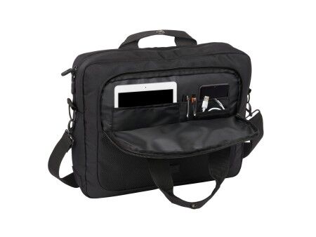 Torba na Laptopa Real Madrid C.F. Premium Czarny 40 x 33 x 9 cm