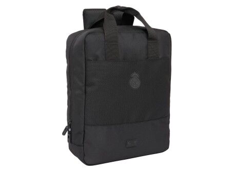 Plecak na Laptopa Real Madrid C.F. Premium Czarny 29 x 39 x 11 cm 13,3"
