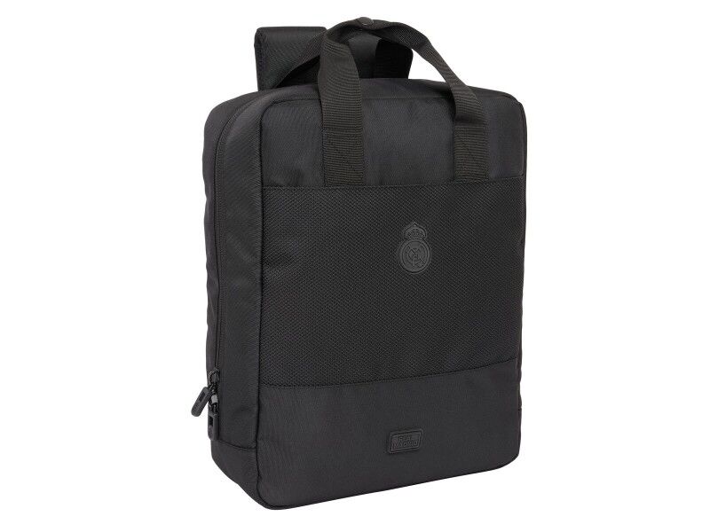 Plecak na Laptopa Real Madrid C.F. Premium Czarny 29 x 39 x 11 cm 13,3"