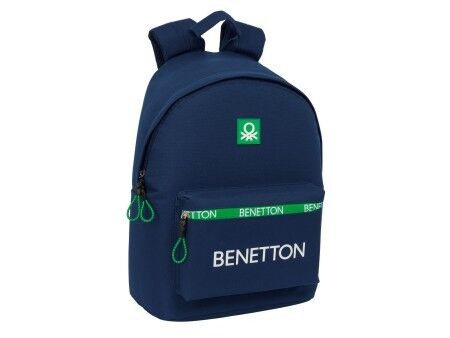 Plecak na Laptopa Benetton benetton Granatowy 31 x 41 x 16 cm