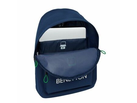 Plecak na Laptopa Benetton benetton Granatowy 31 x 41 x 16 cm